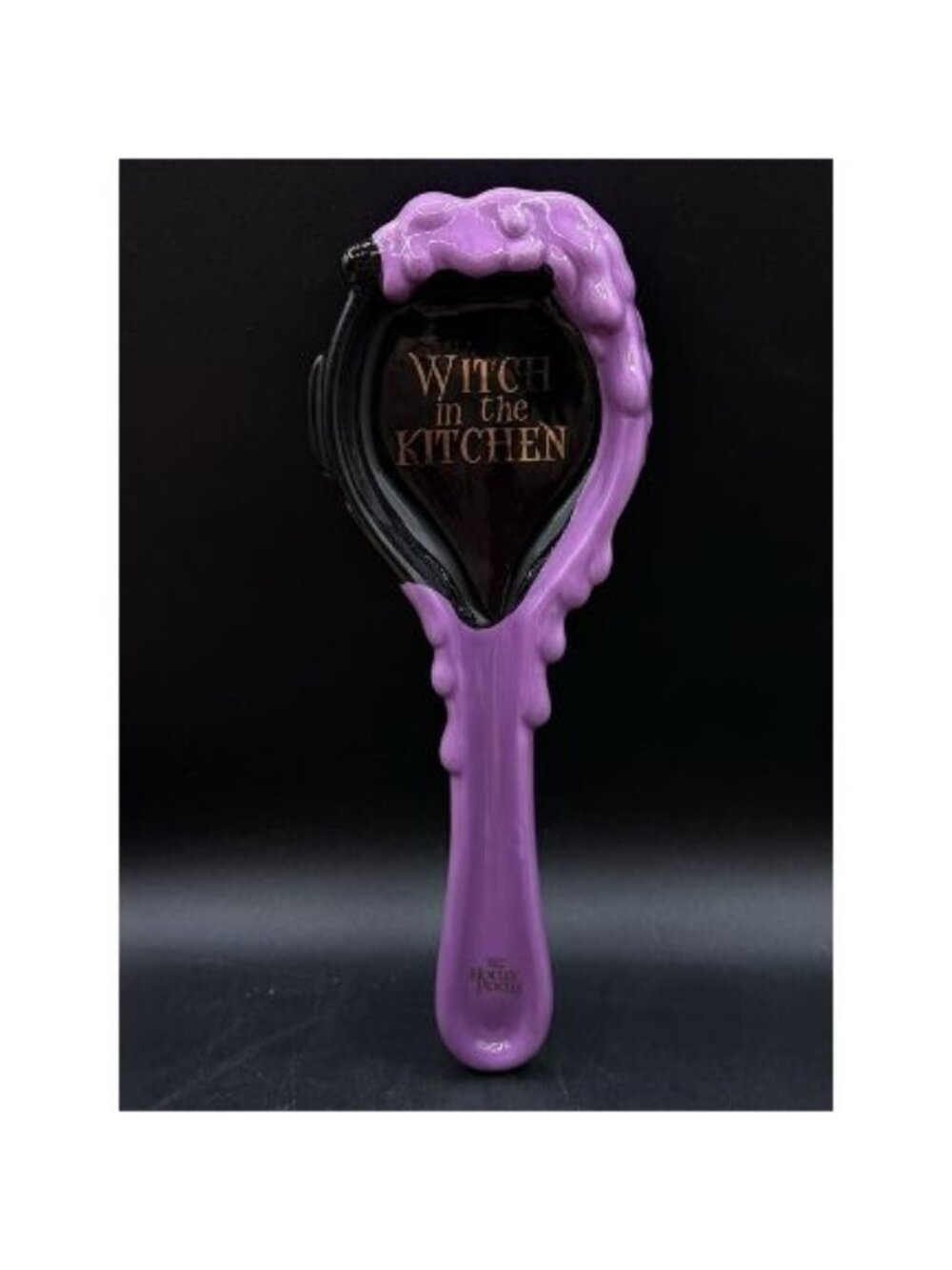 Hocus Pocus Witch In The Kitchen This Is Spirit Halloween Ceramic 12” Spoon Rest